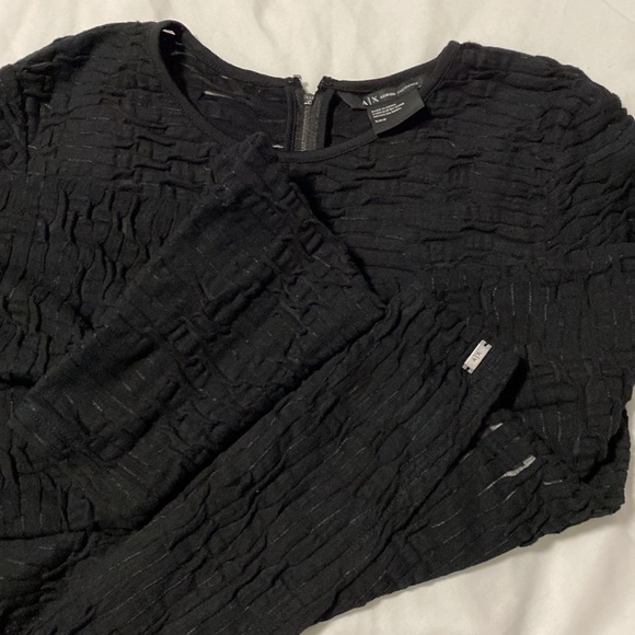 Armani Exchange women’s black top - Picture 4 of 7